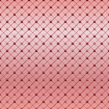 Kırmızı gül, altın, pembe eşkenar dörtgen nokta, ızgara vektör deseni. Vektör illüstrasyonu