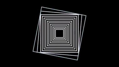 4K Meydanı renkli spin animasyonu