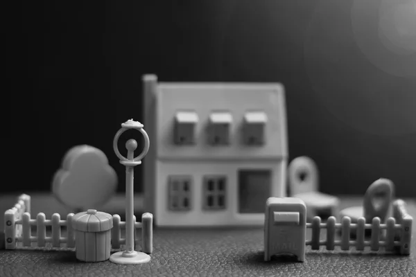 Модель нерухомості будинку — стокове фото