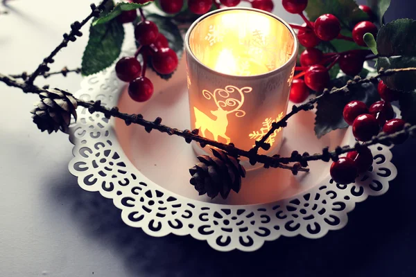 촛불 베리 분기 범프 — 스톡 사진
