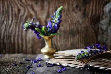 ahşap masa anahtar Retro kitap