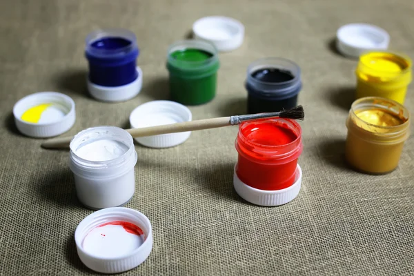 Set of paint cans — Stock Photo, Image