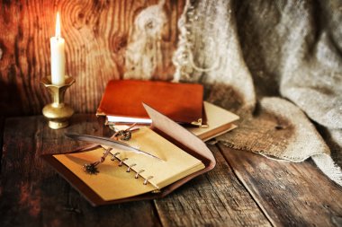 kitap kalem mum romantik