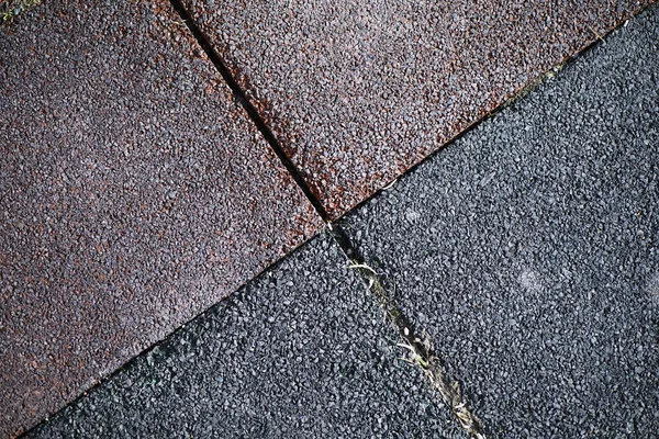 Grey Paving Stone Pedestrian Walkway Pavement Close Texture Top View — Stock Photo, Image