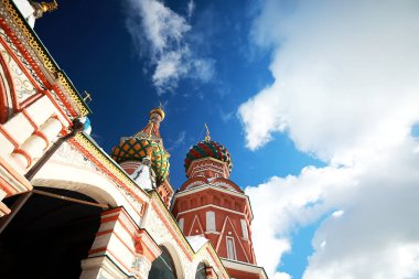 Rusya 'nın başkenti Moskova' da kış manzarası