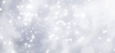 mavi kar yağışı bokeh arkaplan, soyut kar tanesi arkaplan bulanık soyut blu