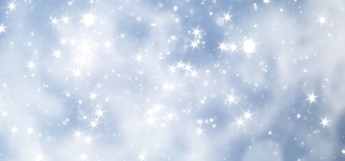 mavi kar yağışı bokeh arkaplan, soyut kar tanesi arkaplan bulanık soyut blu