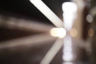 Boş koltuklu metro vagonu. Boş metro vagonu.