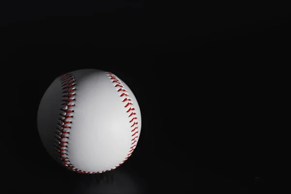 Amerikai Hagyományos Sport Játék Baseball Fogantatás Baseball Labda Denevér Asztalon — Stock Fotó