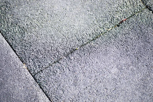 Piedra Pavimentación Gris Pasarela Peatonal Pavimento Cerca Textura Vista Superior — Foto de Stock