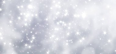 mavi kar yağışı bokeh arkaplan, soyut kar tanesi arkaplan bulanık soyut blu