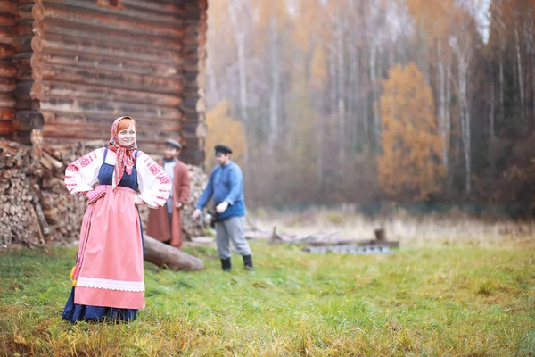 Antik Gelenek Kavramı Slav Karnavalı Ayinler Danslar Falcılık Avrupa Slavlarının — Stok fotoğraf