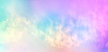 Akşam bulutlarında arkaplan gradyanı gökyüzü