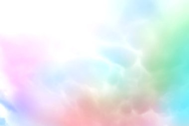 Akşam bulutlarında arkaplan gradyanı gökyüzü