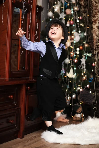 Ambiente Año Nuevo Casa Para Los Niños Pequeños — Foto de Stock