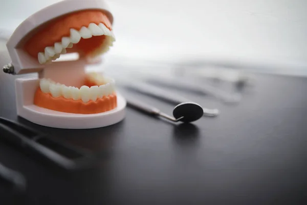Equipment Dental Office Orthopedic Instruments Dental Technician Work Tools Dentist — Stock Photo, Image