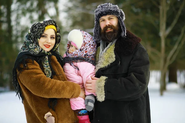 Παραδοσιακές Ρωσικές Διακοπές Νωρίς Την Άνοιξη Βλέποντας Τον Χειμώνα Μάρντι — Φωτογραφία Αρχείου