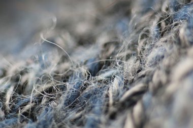 Macro wool threads clipart
