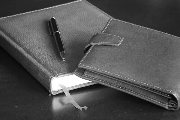 Conjunto de relojes cartera diario de los hombres — Foto de Stock