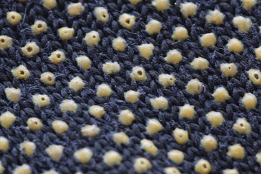 Kauçuk doku iş eldivenleri