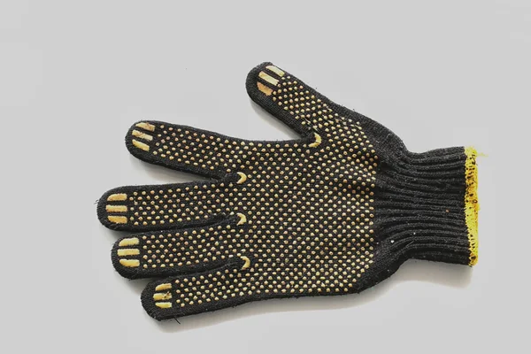 Work gloves rubberized texture