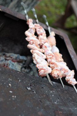 Pişirmek için ızgara tavuk