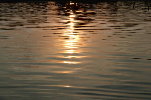 Woda zachód słońca tekstury — Zdjęcie stockowe