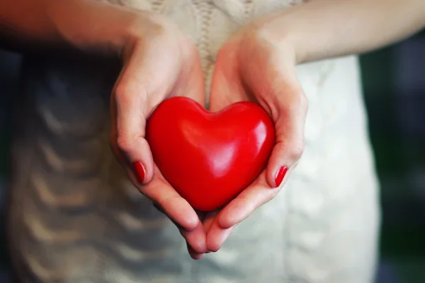 El Sevgililer kalp — Stok fotoğraf