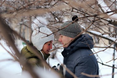 Aşıklar Parkı kışın