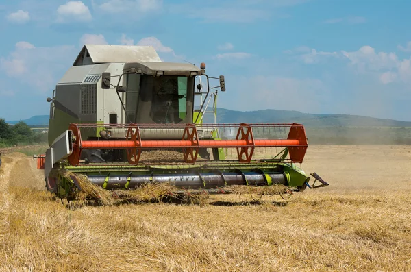 小麦の収穫を組み合わせます。収穫. — ストック写真