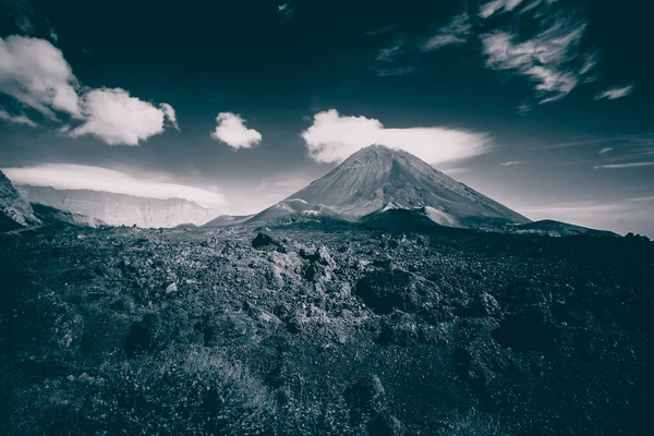 Pico Fogo Vulcano Sull Isola Fogo Sulle Isole Cabo Verde — Foto Stock