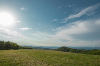 Slovenya 'daki Obolno gözcüsünden görüş.