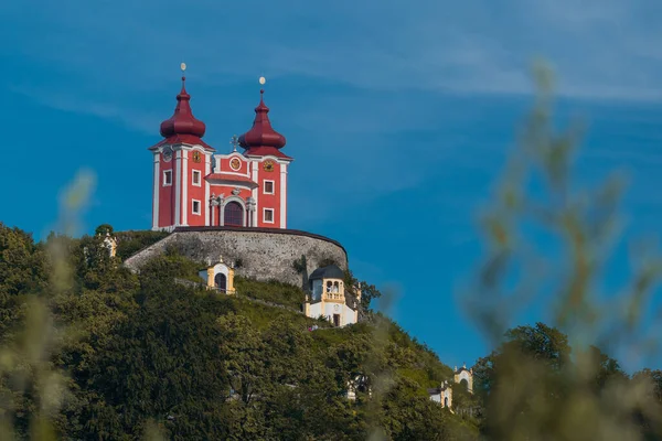 Áttekintés Felső Része Selmecbánya Lovasság Szlovákiában Egy Gyönyörű Barokk Tárgy — Stock Fotó