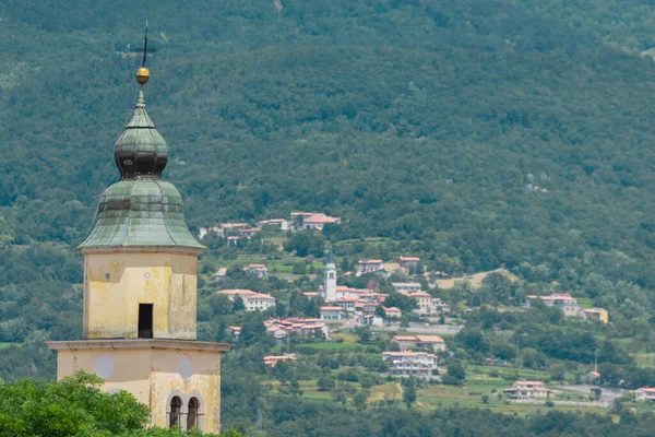 Slovenya Nın Velike Zablje Kentindeki Güzel Vipava Vadisine Bakan Sankt — Stok fotoğraf