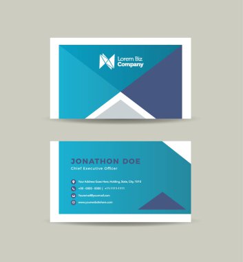 Şirket Kartı Tasarımı veya Ziyaret Kartı ve Kişisel İş Kartı