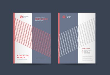İş Broşürü Kapağı Tasarımı veya Yıllık Rapor ve Şirket Profil Kapağı veya Broşür ve Katalog Kapağı