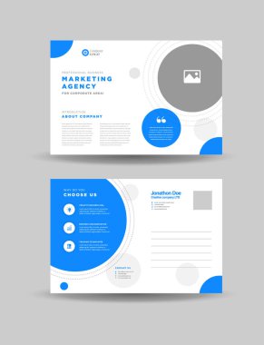 Şirket Kartpostalı Tasarımı Davetiye Kartı veya Doğrudan EDDDM Tasarımı