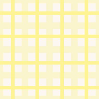 Sarı Checkerd geometrik dikiş deseni