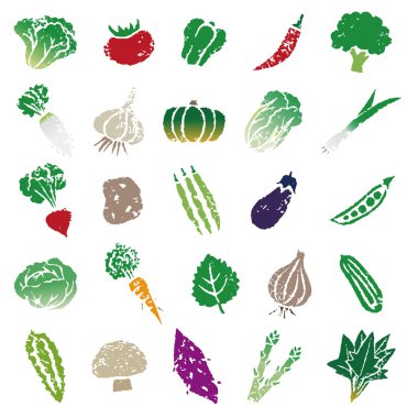 sebze Icon set