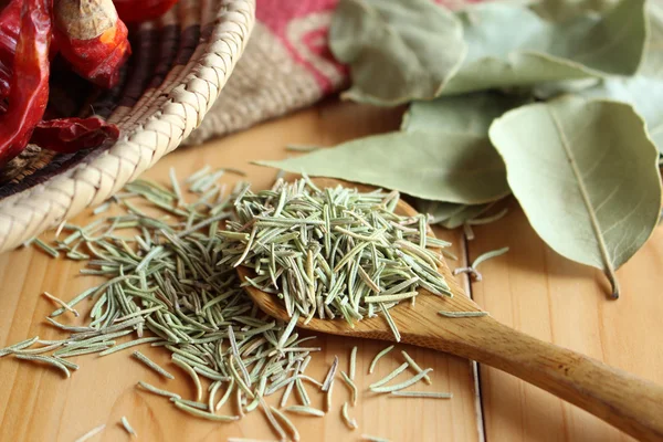 Dried herb and spice — Stock Photo, Image