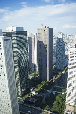 Tokyo şehir manzarası