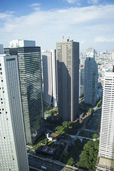 Pohled na město Tokio — Stock fotografie