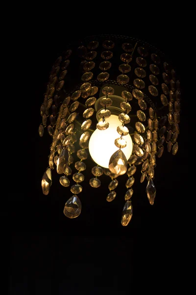 Iluminación elegante en la cafetería — Foto de Stock