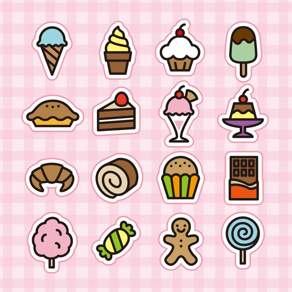 Icono dulces — Vector de stock