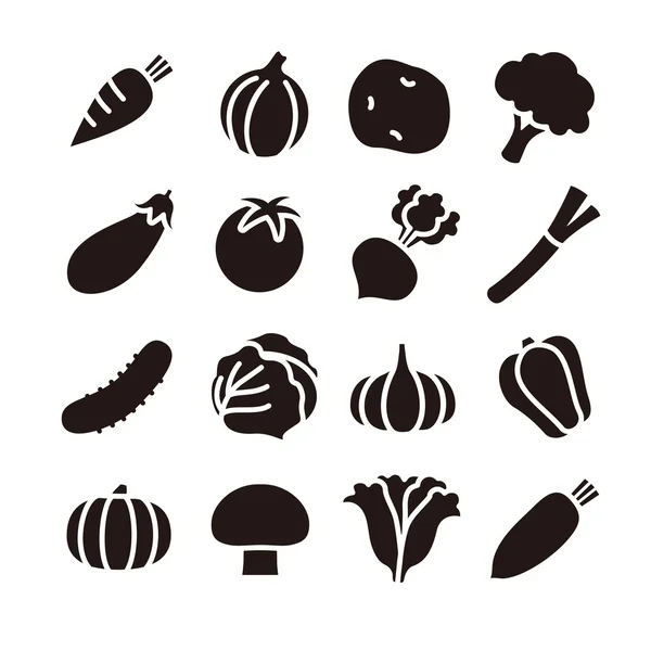 Icône de légumes — Image vectorielle