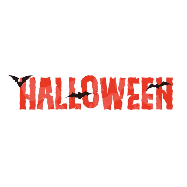 Halloween textu design s netopýry — Stockový vektor