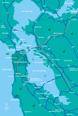 San Francisco Bay Area göster