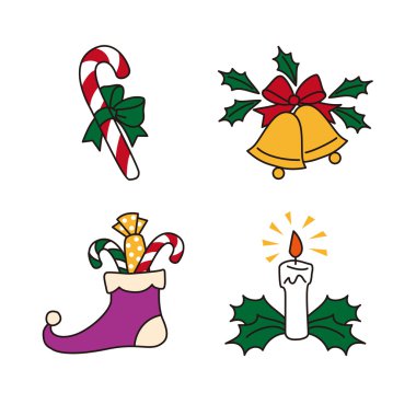 Noel öğeleri şekil
