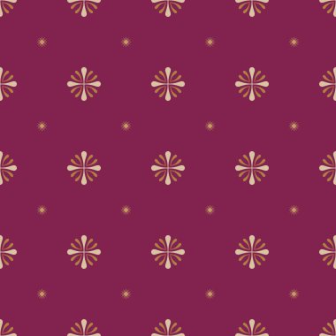 soyut çiçek deseni