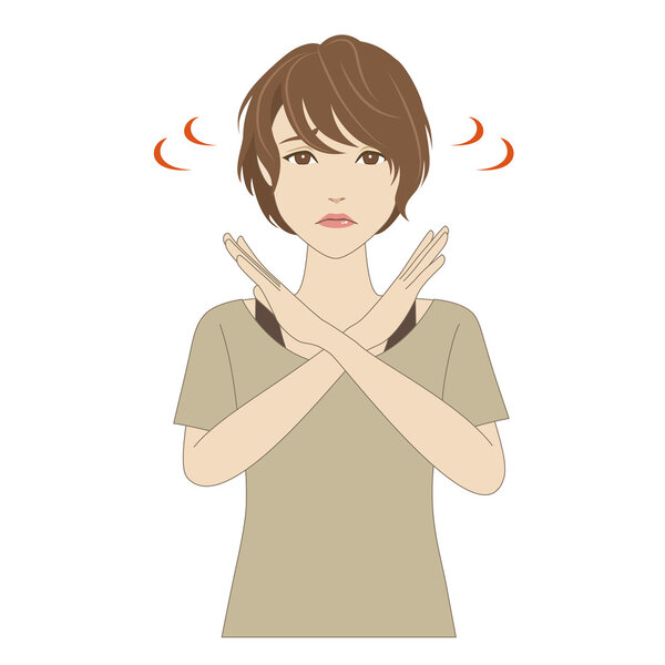 Troubled young woman